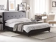 Bed Fabric AMBASSADOR 160 x 200 cm (EU King Size) Dark Grey_1175065