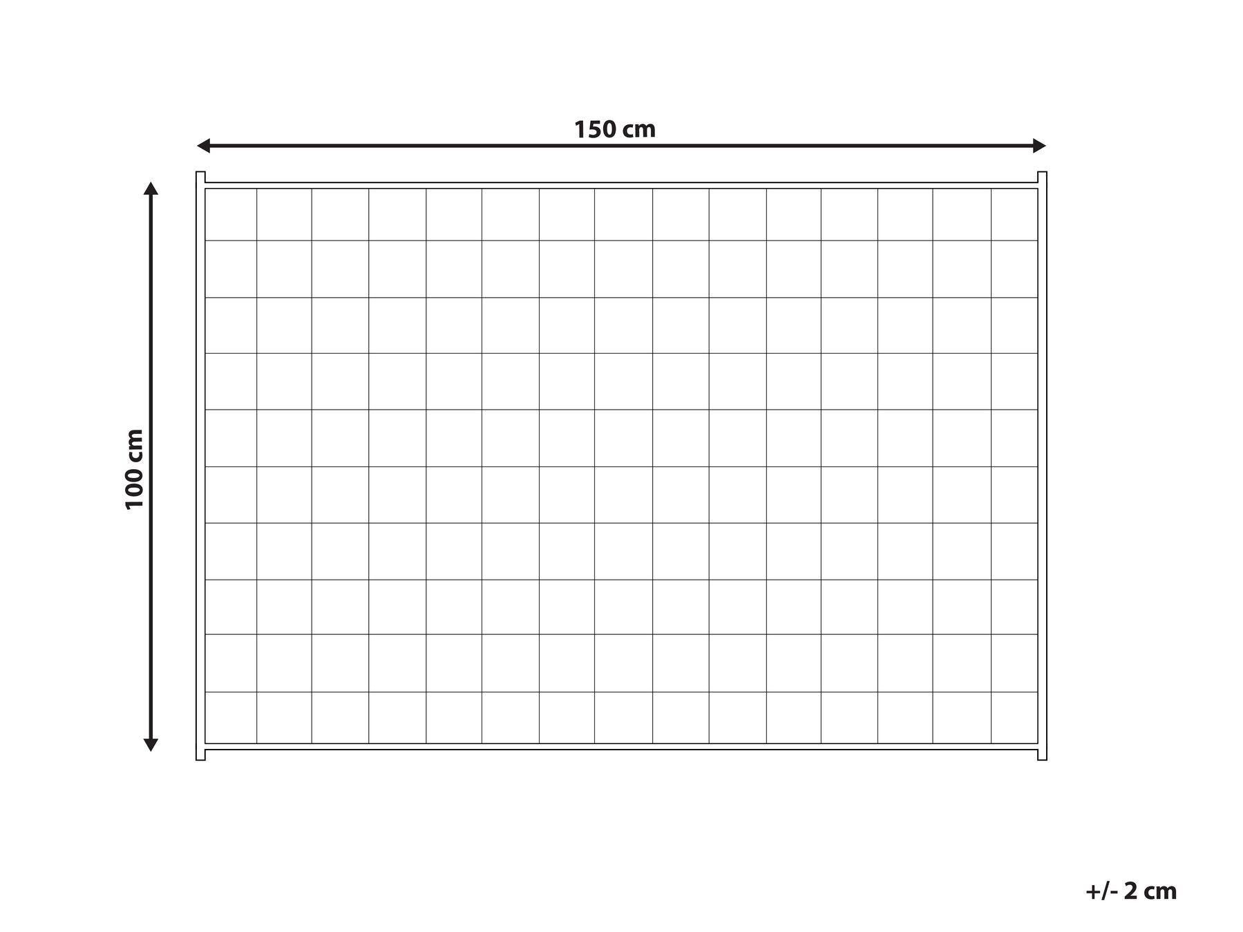 4kg Weighted Blanket 100 x 150 cm Beige NEREID_891512