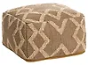 Pouffe GOPI Jute Light Brown
