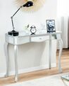 Drawer Console Table Mirror Effect Silver CARCASSONNE_745121