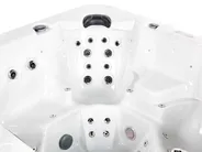 Wanna ogrodowa z hydromasażem LED VILLARRICA Biały_965308