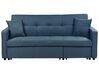 Fabric Sofa Bed Blue GLOMMA_928633