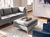 Ottoman EVJA Velvet Grey