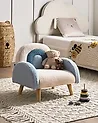 Kids Armchair Rainbow OMBO Boucle Light Blue