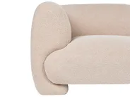 Set da salotto modulare 4 posti MJALBI Bouclé Beige_1075305
