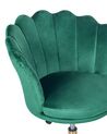 Velvet Desk Chair Green MONTICELLO II_851693