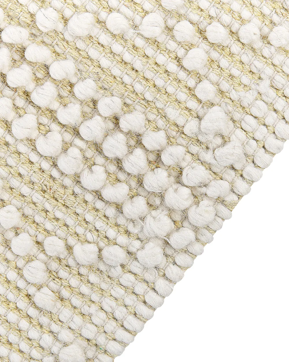 Rug MAVIKENT Beige 160 x 230 cm Wool_855583