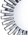 Sunburst Wall Mirror ø 70 cm Silver CHOLET_707023