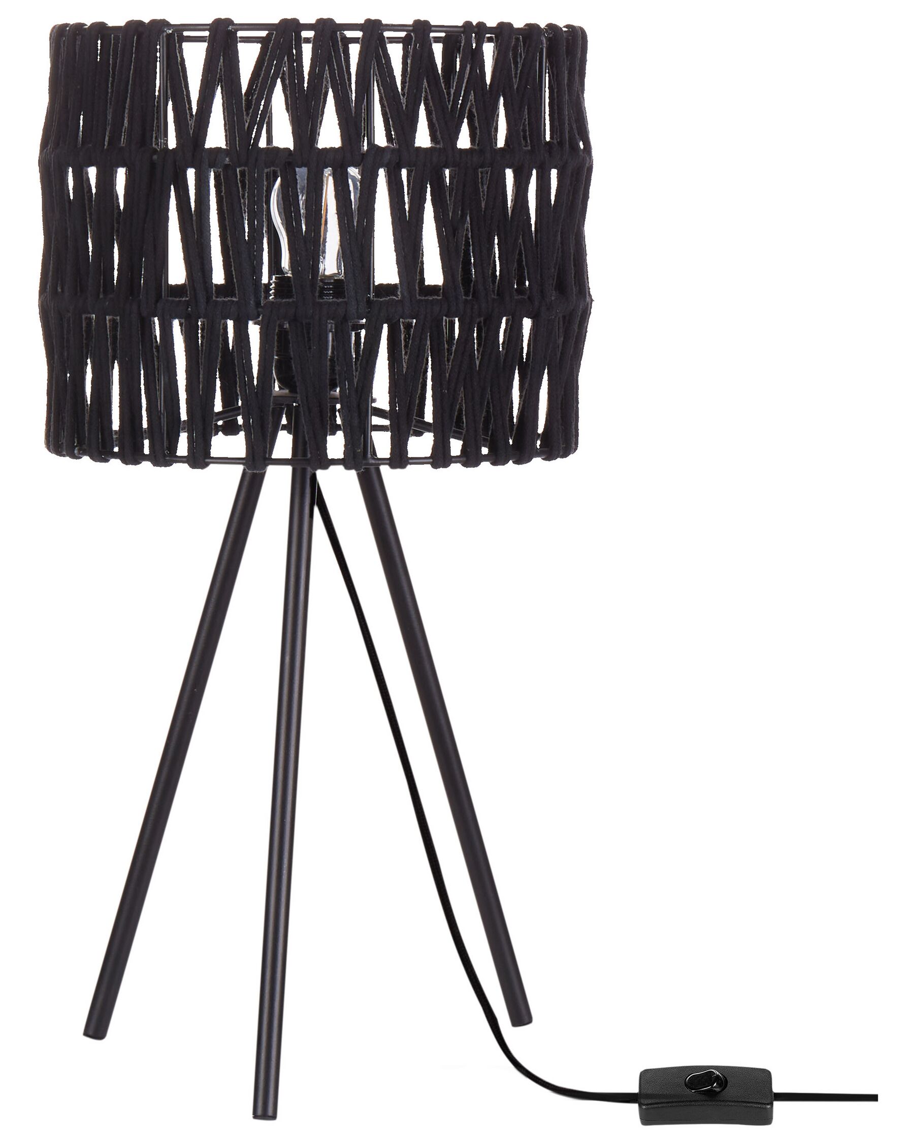 Metal Table Lamp Black CULEBRA_899009