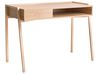Íróasztal KOFOTEN 107 cm 48 cm Világosbarna