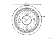 Zegar ścienny ALBOI 55 cm Czarny_1032749