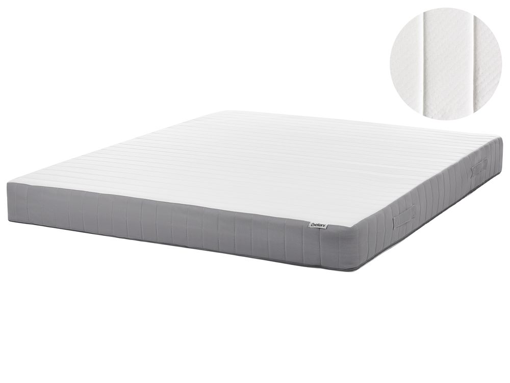 Colchão de espuma de memória com molas ensacadas BREEZE HYBRID 7 PLUS Médio (H2/3) 180 x 200 cm