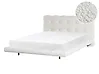 Bed Boucle SOULISSE 140 x 200 cm (EU Double) Off-White