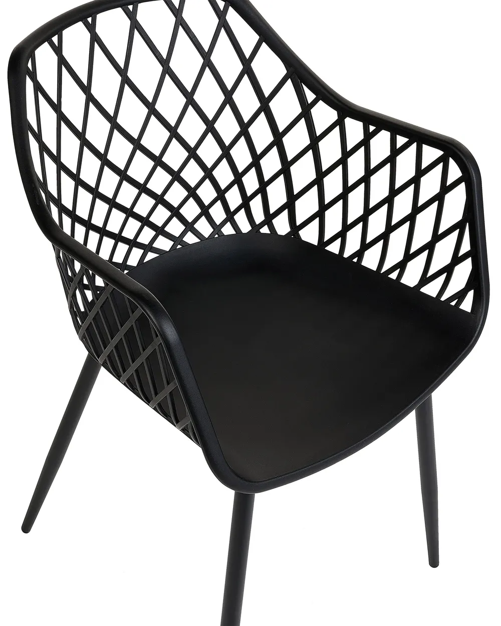 Set di 2 sedie da pranzo NASHUA II Nero_861875