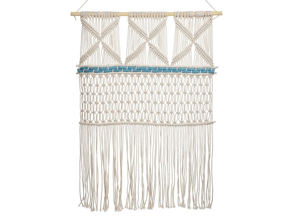 Decorazione da parete in tessuto KALADY 141 cm Cotone Beige