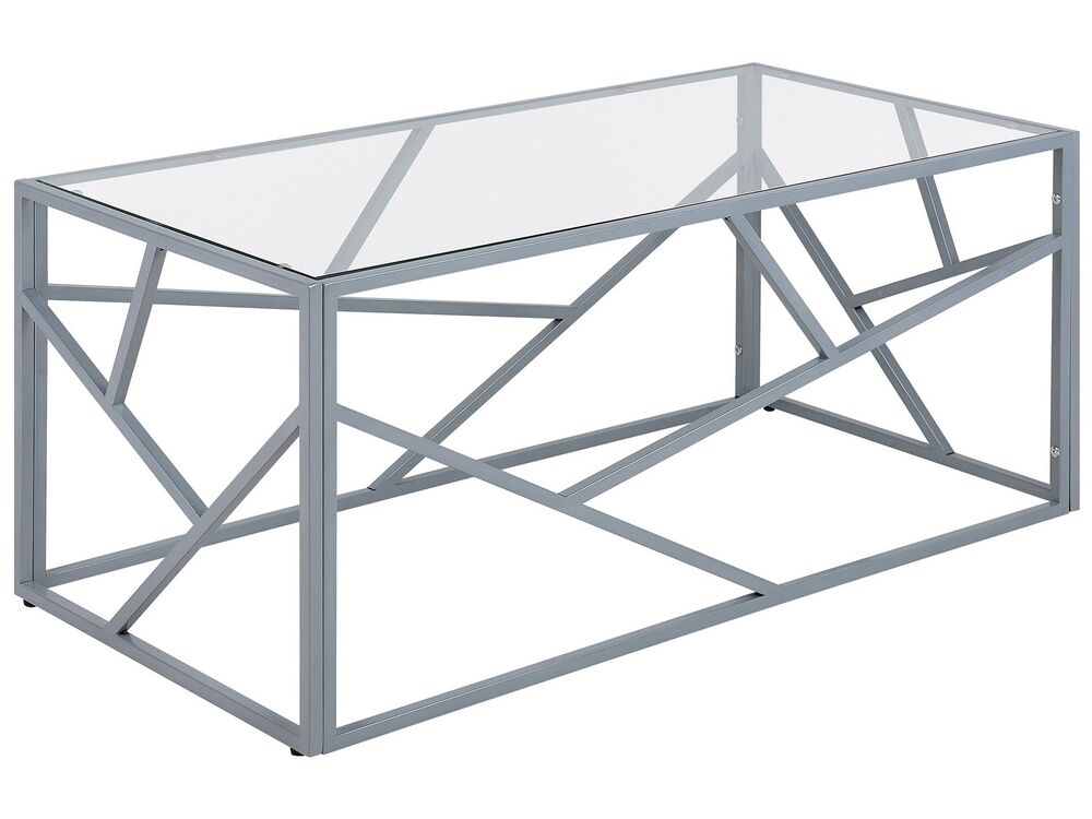Soffbord ORLAND Glas Silver