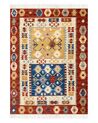 Kelim Teppich Wolle mehrfarbig 140 x 200 cm orientalisches Muster Kurzflor VOSKEHAT_858411