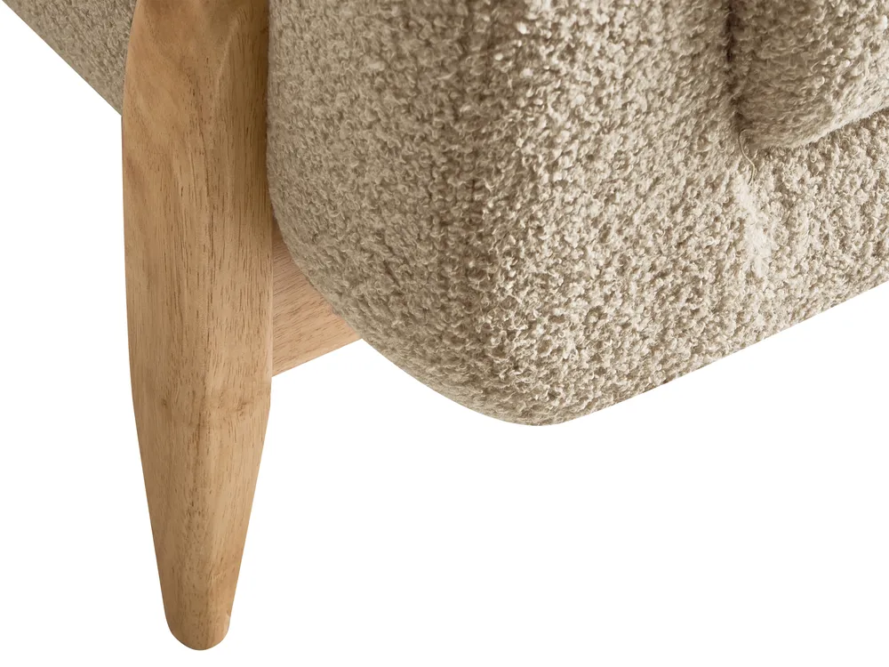 Sofa 2 Seater GIMO Boucle Beige_1036298