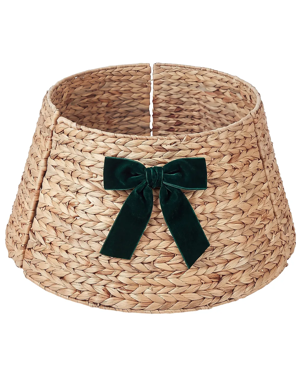Weihnachtsbaumkragen HUMPPLIA  60 cm Wasserhyazinthe Grün