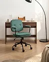 Desk Chair PAWNEE Fabric Dark Green