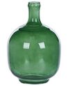 Vase en verre 24 cm vert PARATHA_823673