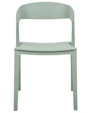 Set of 2 Dining Chairs SOMERS Mint Green_873413