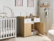 Changing Table Dresser DELISLE Light Brown_1007480