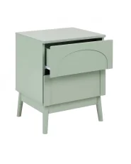 2 Drawer Bedside Table BOULIA Green_1175215