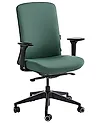 Office Chair KAMILON Fabric Dark Green