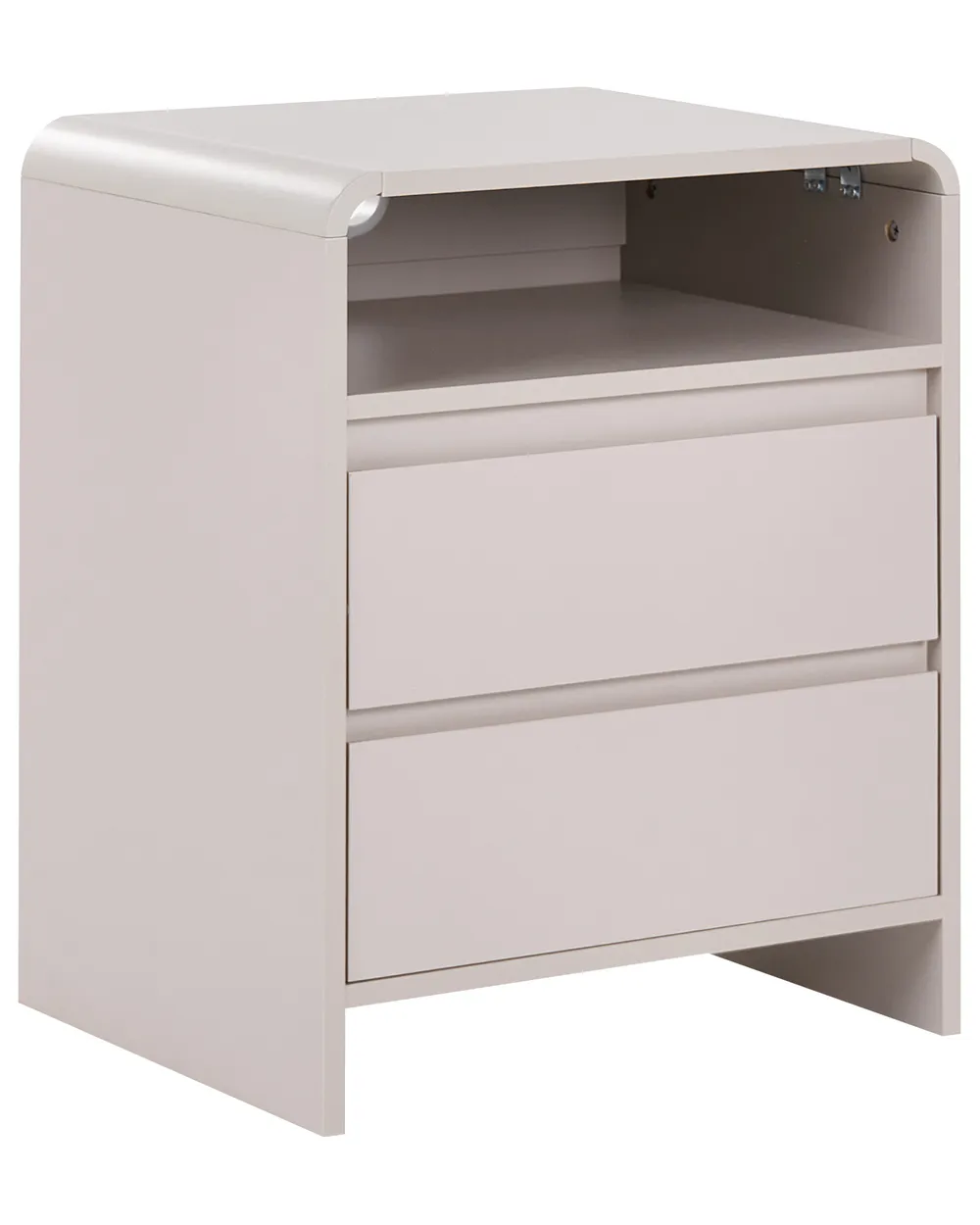 2 Drawer Bedside Table DORRIGO Light Beige