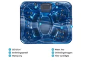 Buiten hottub met LED ARCELIA Blauw_825438