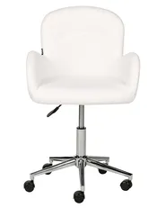 Sedia da scrivania PRIDDY Bouclé Bianco sporco_896653