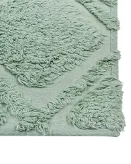 Tappeto HATAY Verde chiaro 80 x 150 cm Cotone_840425