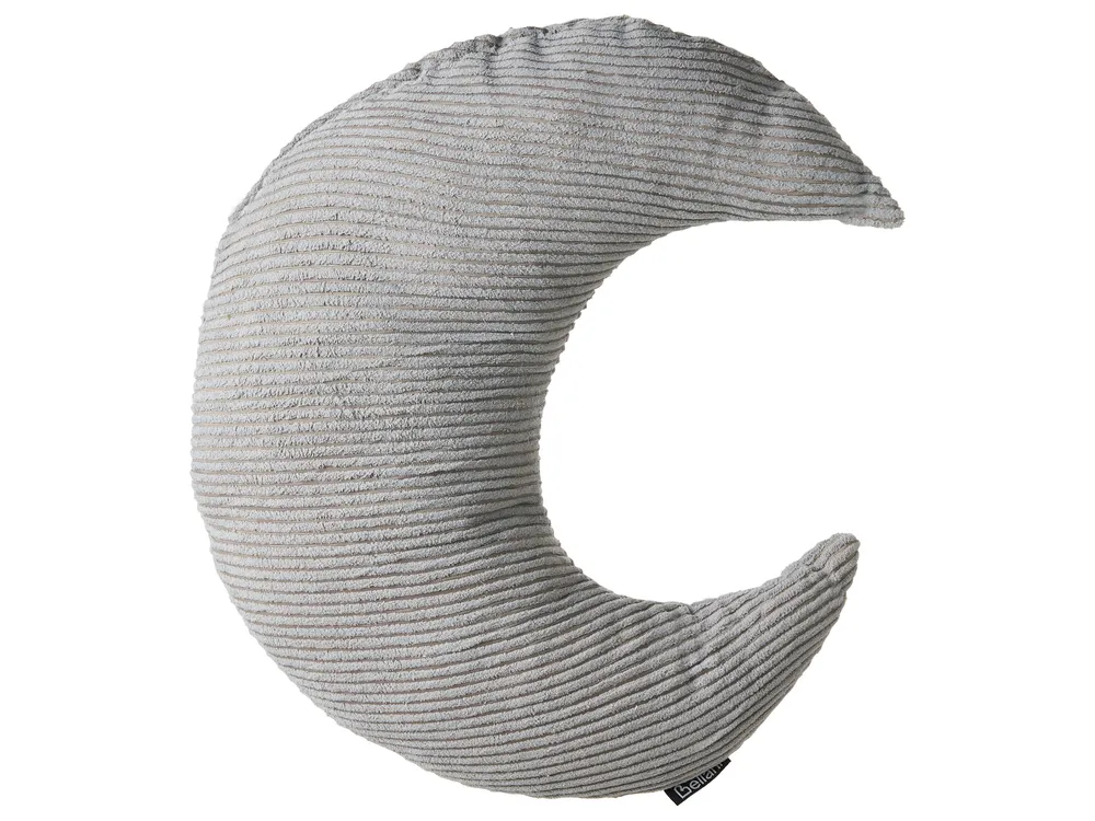 Set of 3 Decorative Cushions LUNA Corduroy 35 x 30 cm 35 x 35 cm Multicolour Solid_1039774