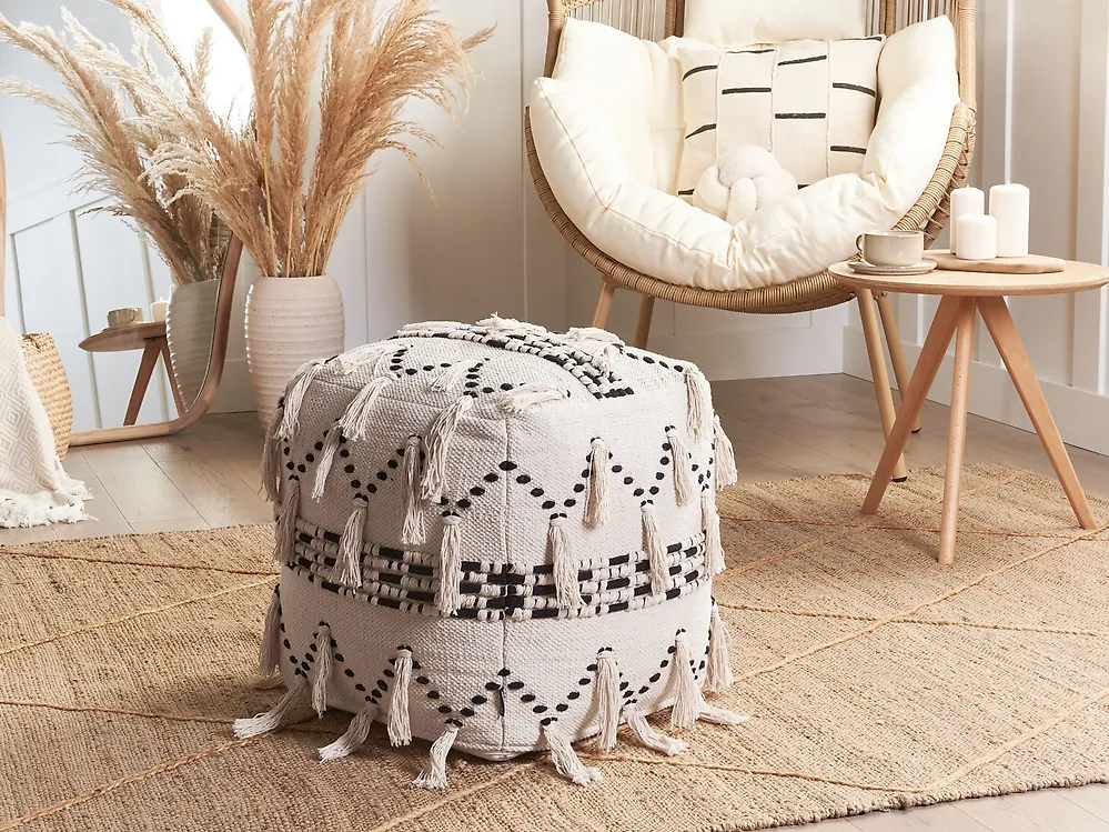 Pouf THONDI Cotone Beige_1177509
