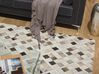 Kožený koberec 160 x 230 cm vícebarevný HIRKA_758198