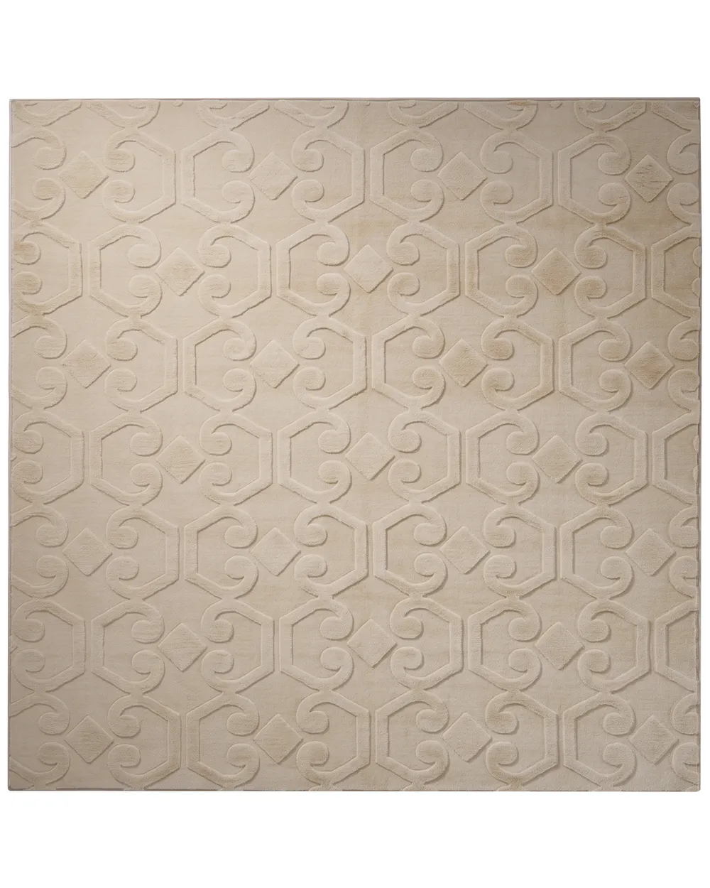 Dywan GANNETT Beżowy 160 x 160 cm