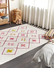 Tappeto per bambini CAVUS Bianco 160 x 230 cm Cotone_839828