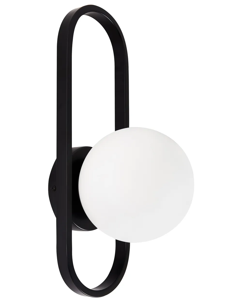 Lampa ścienna VARDI Metal Czarny