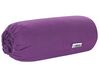 Cotton Fitted Sheet 200 x 200 cm Purple JANBU_845861