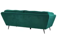 Divano 3 posti LENVIK Velluto Verde smeraldo_784784