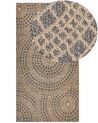 Vloerkleed jute beige/grijs 80 x 150 cm ARIBA_852795