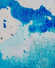 Rug BOZAT Blue 80 x 150 cm_755321