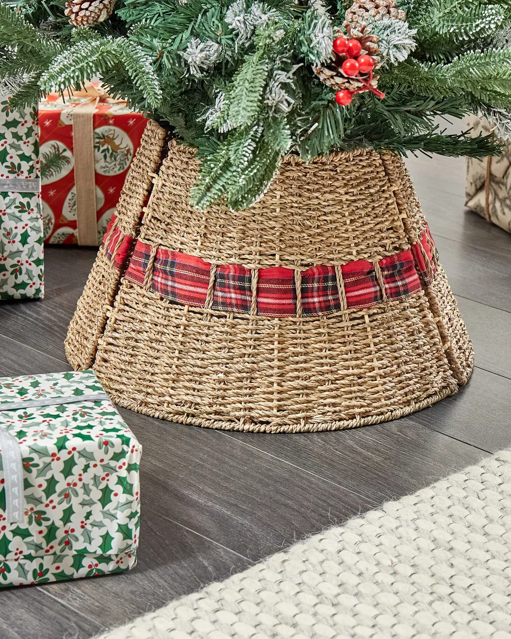 Copri base per albero di Natale Ysabelle