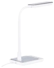 LED Desk Lamp CENTAURUS with Dimmer Metal White_854040