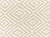 Couvre-lit en coton 200 x 220 cm beige clair TOUTLI_917961