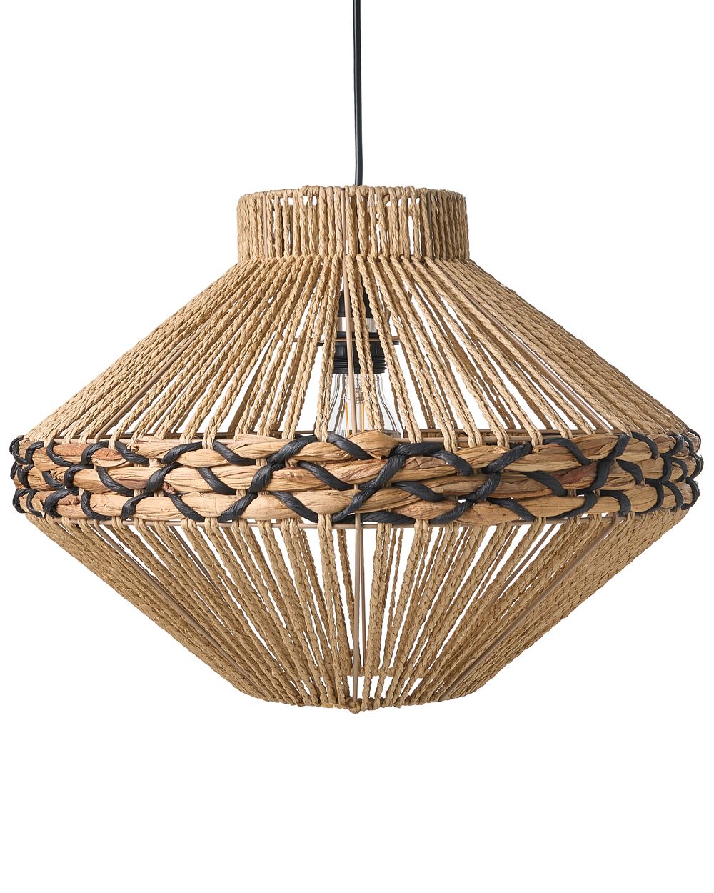 Pendant Lamp RABACCA Paper Rope Natural