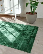 Dywan GESI II Ciemnozielony 80 x 150 cm Wiskoza_762268