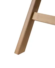 Set di 2 sedie da pranzo Pieghevole MODANE Legno di bambù Marrone_1048848