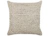 Coussin décoratif en coton 45 x 45 cm beige HOWEA_840072